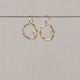 Oorhanger Goldfilled open rond
